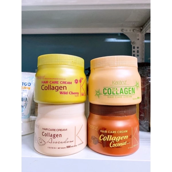 Kem ủ tóc KARANZ 900G Collagen giúp tái tạo làn tóc óng ả phục hồi tóc hư tổn - 5