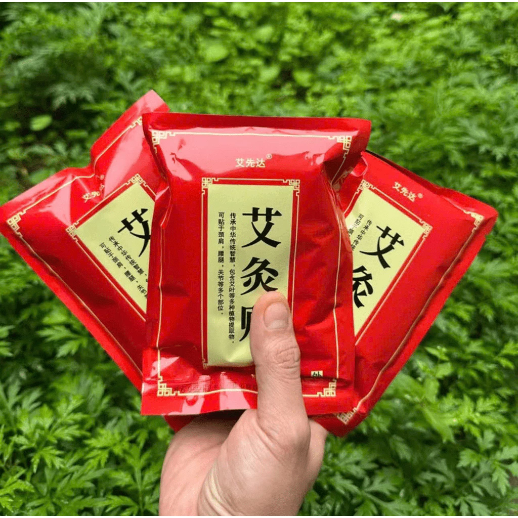 Combo 6 gói - 300 miếng cao dán ngải cứu đỏ giảm đau vai gáy, nhức mỏi cơ thể thảo dược lành tính