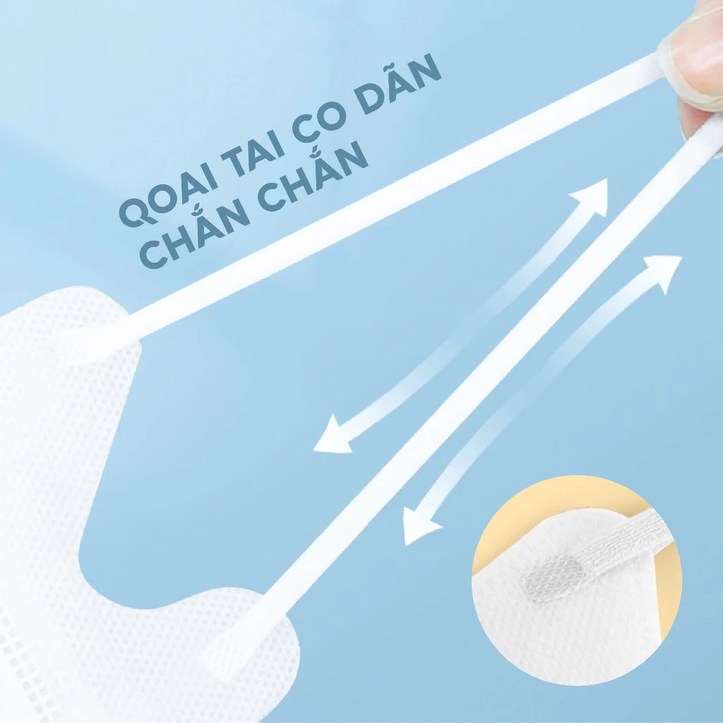 200 cái Khẩu trang 5D Bông Sen Vàng, kháng khuẩn, chính hãng, thương hiệu uy tín - 4