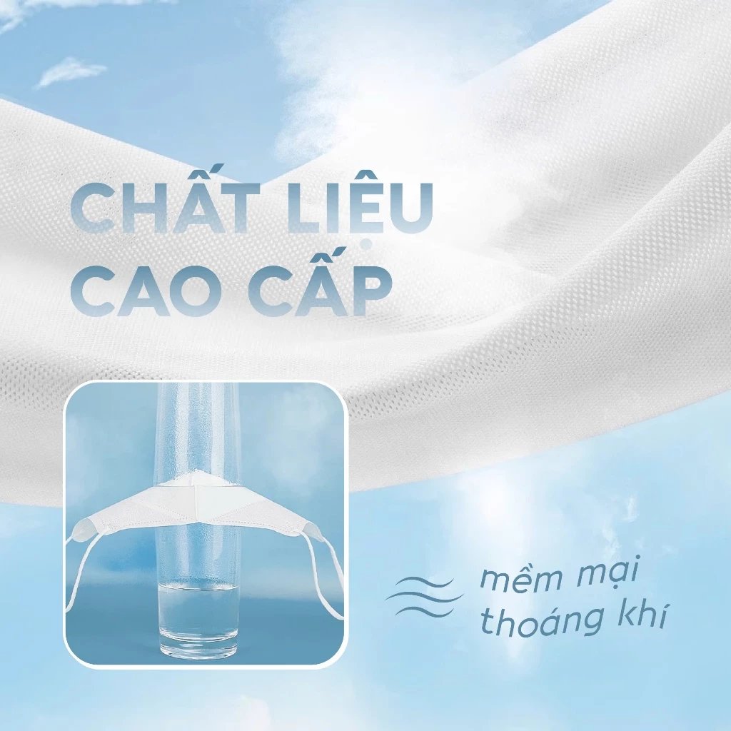 200 cái Khẩu trang 5D Bông Sen Vàng, kháng khuẩn, chính hãng, thương hiệu uy tín - 5