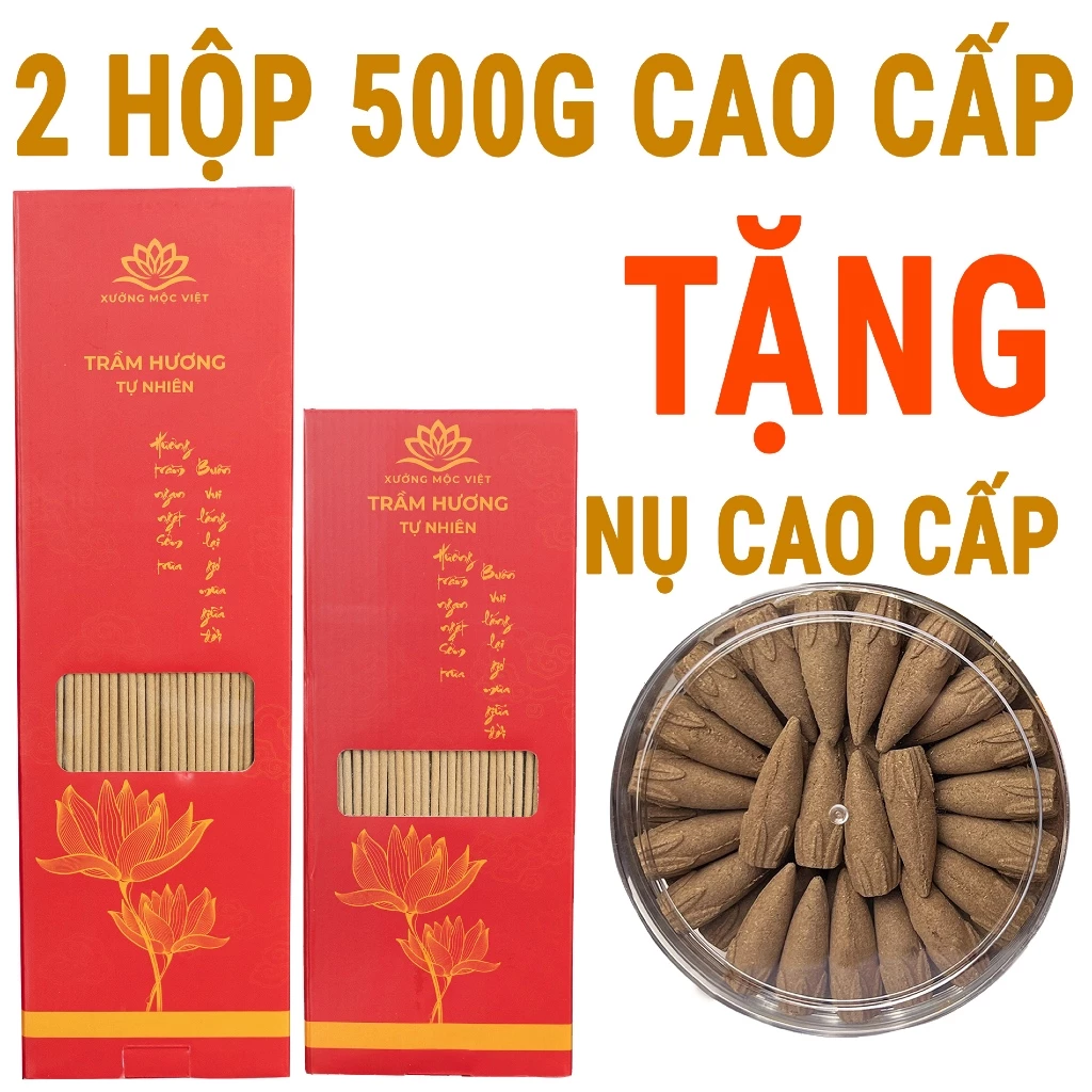 Nhang trầm hương cao cấp sạch chuẩn sản phẩm OCOP, ISO 9001 - Xưởng Mộc Việt