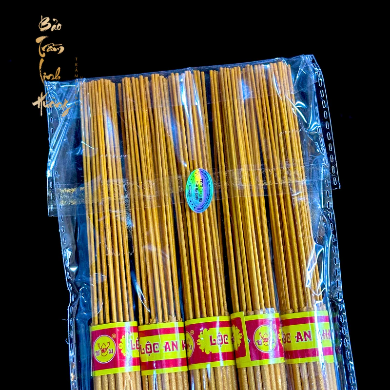Hương Vàng Tài Lộc Thần Tài [Chính Hãng] - Nhang Vàng Cuộn Ít Không Khói Thắp Gia Tiên Cuốn Tàn Đồ Thờ Cúng - 5