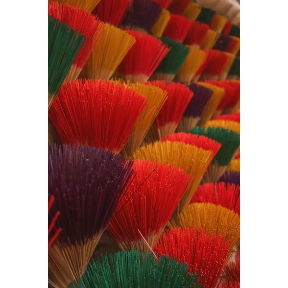 Nhang nhiều màu trang trí tiểu cảnh, cà phê đậm chất Việt Nam - 3