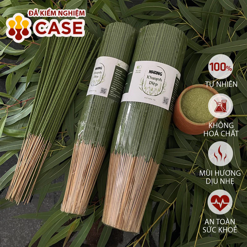 Nhang khuynh diệp thơm dịu, ít khói, không hóa chất Mộc Thảo An Hương 20 cm, 30 cm, 40 cm - 4