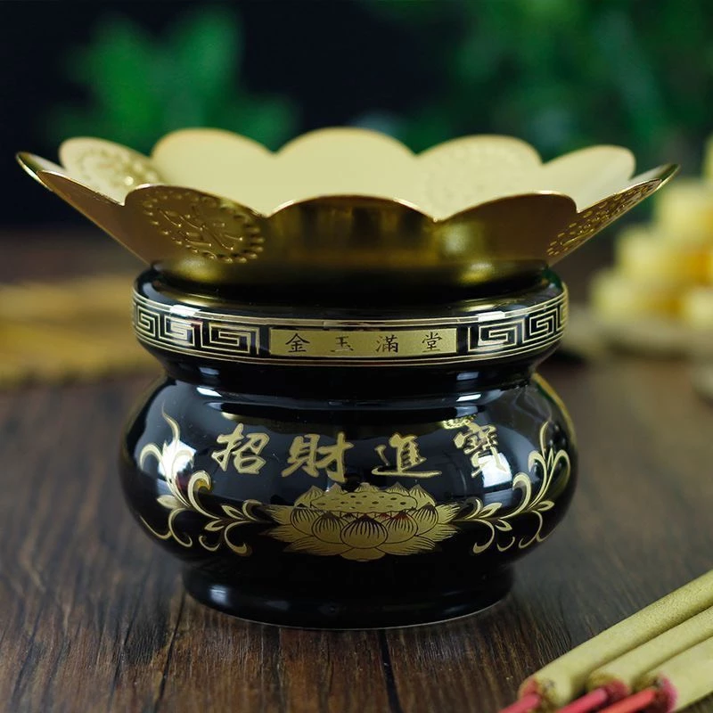 Bộ Thờ Cúng Khay Hứng Tàn Nhang ( Vật Phẩm Phong Thủy ) - Phật Giáo Tường Thuận - 2