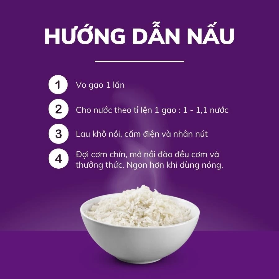 5kg Gạo ST25 Thương Hiệu Vua Gạo Dẻo Mềm Thơm - 4