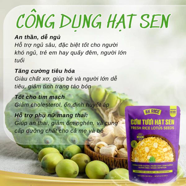 COMBO 3 Vị Cơm Tươi AK Rice Thuần Chay Thơm Ngon Mền Dẻo Từ Gạo ST25 Gạo Lứt Đỏ - 4