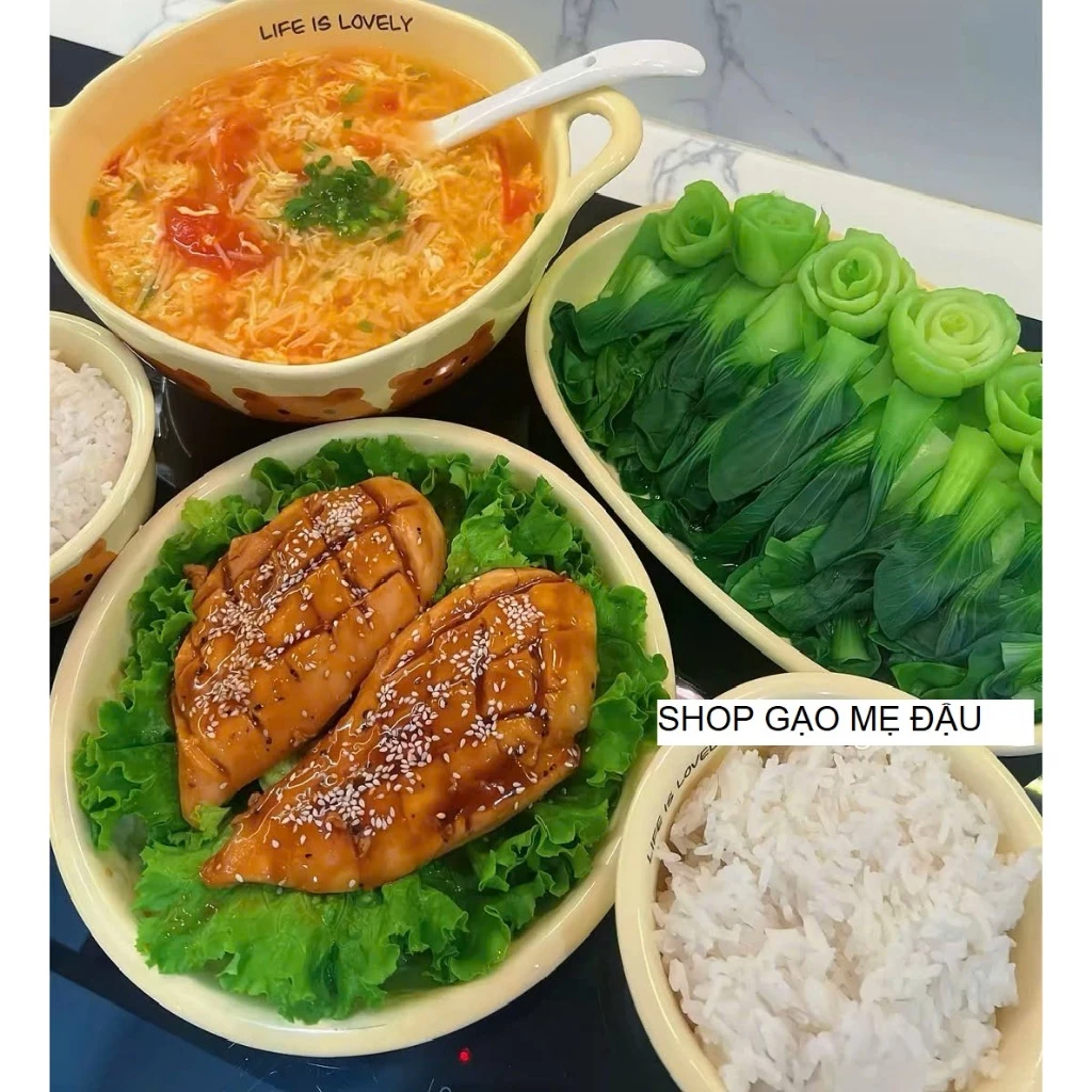 {MỚI} Gạo Tám Xoan Hải Hậu vụ mới đặc sản túi 10kg, dẻo cơm đậm vị ngon (2 lớp bao) - 4