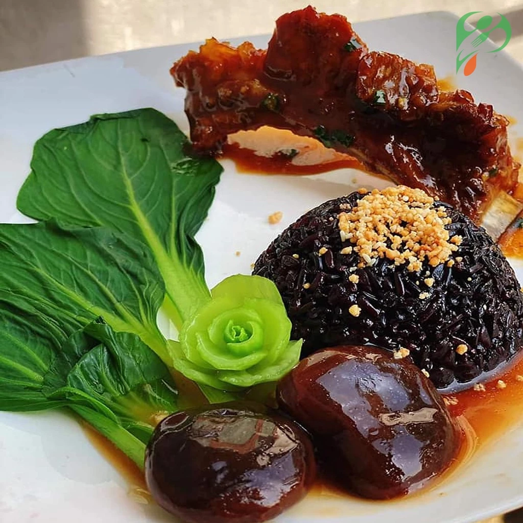 Gạo Lứt Đen Điện Biên (LOẠI NGON) 1 KG - Gạo Lứt Đen Hữu Cơ Cho Người Ăn Kiêng - Gạo Lứt Dẻo Thơm - 4