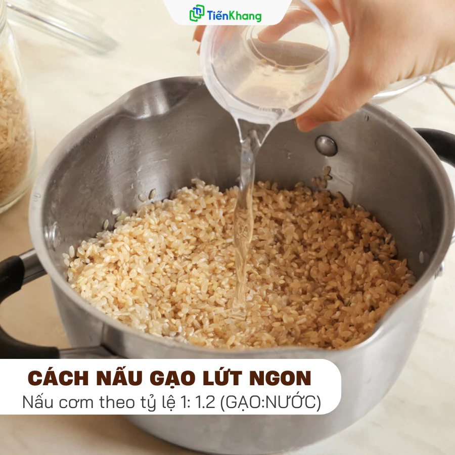 Gạo lứt ST25 hữu cơ - Túi 2kg - Gạo lứt trắng mềm dẻo xuất khẩu - Ăn lành mạnh, healthy, ăn thực dưỡng Tiến Khang - 5