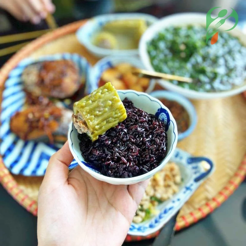 Combo 5 Kí Gạo Lứt Đen Dẻo Điện Biên (LOẠI NGON) - Gạo Lứt Đen Hữu Cơ Cho Người Ăn Kiêng Giảm Cân - 3