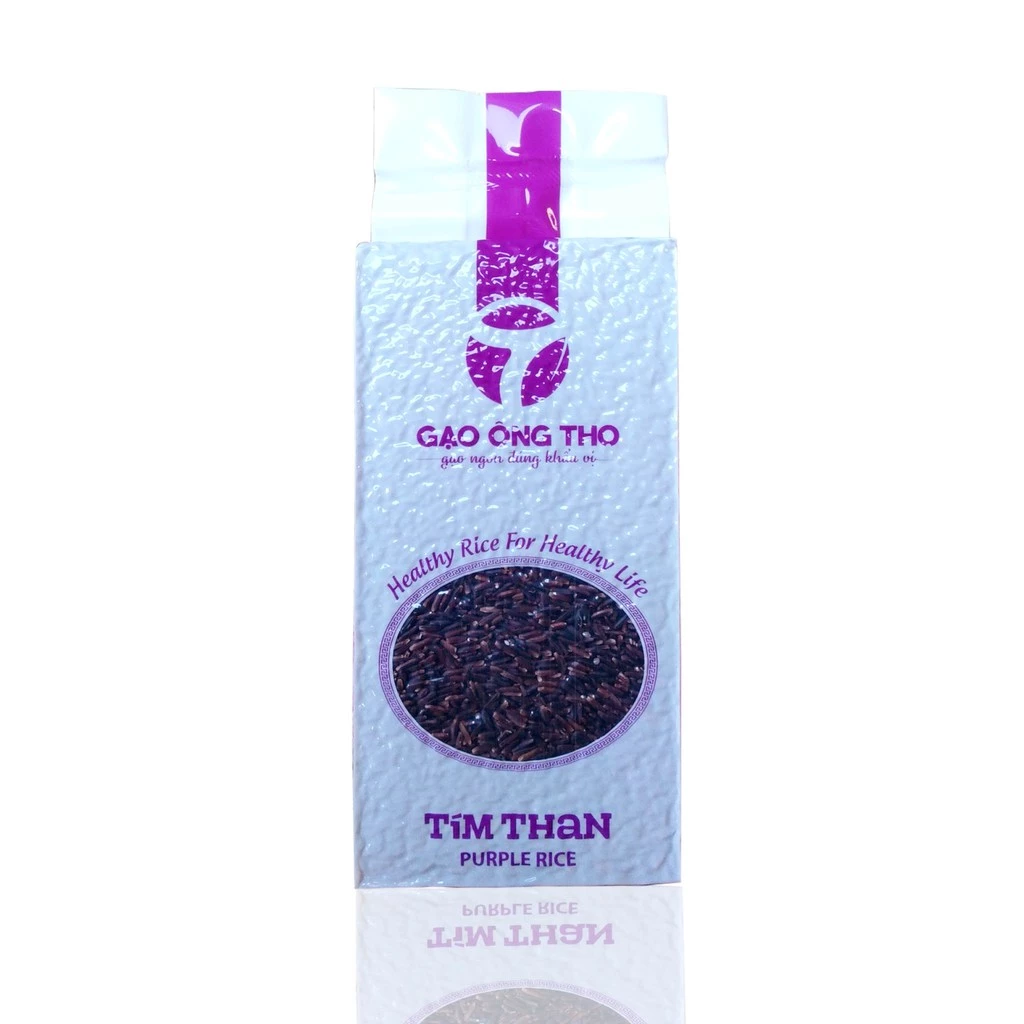 GẠO LỨT TÍM THAN GẠO ÔNG THỌ GẠO ĐẶC SẢN SÓC TRĂNG TÚI 1 KG - 3