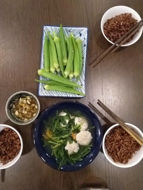 Gạo lứt đỏ Điện Biên An Khang Food 2KG/gói, gạo lứt dẻo - 3