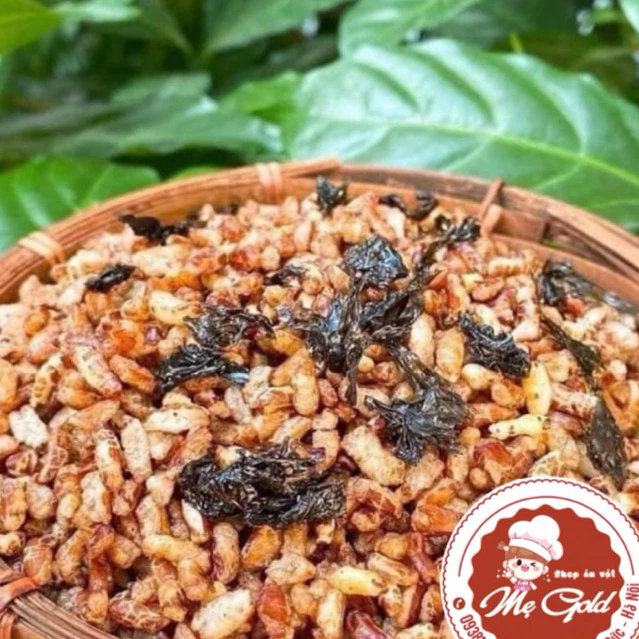 Gạo lứt sấy rong biển ăn liền, bỏng gạo lứt rong biển healthy (500g) - 3