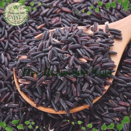 Gạo Lứt Đen Vive (gạo lứt than) túi 1kg hút chân không - 2
