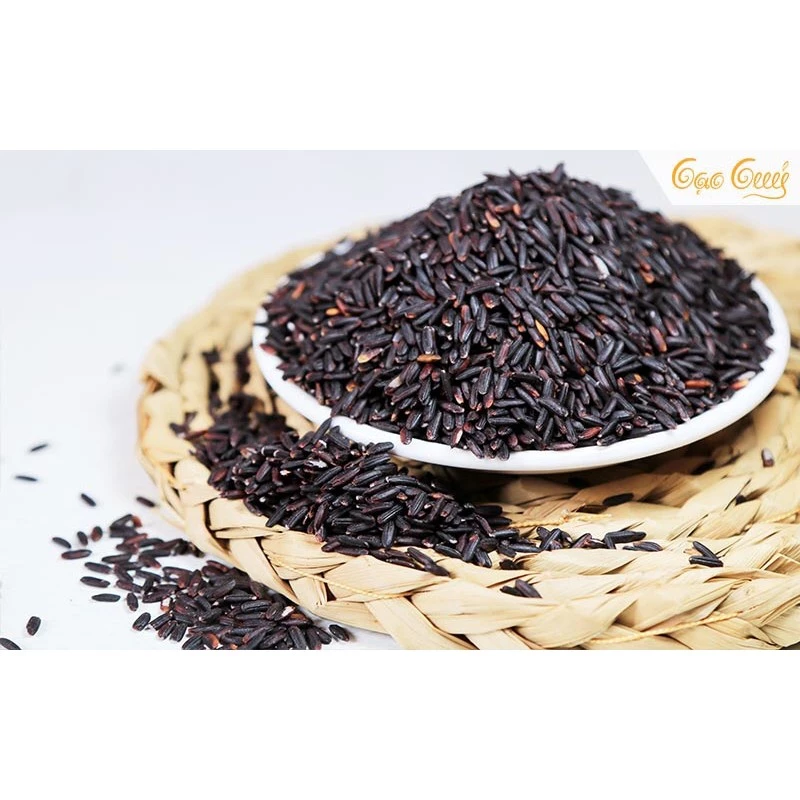 1kg Gạo Lứt Tím Than Điện Biên Loại 1 - Gạo Lứt đen thơm dẻo - 2