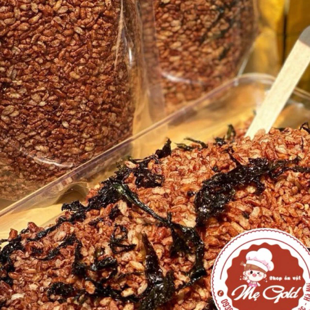 Gạo lứt sấy rong biển ăn liền, bỏng gạo lứt rong biển healthy (500g) - 2