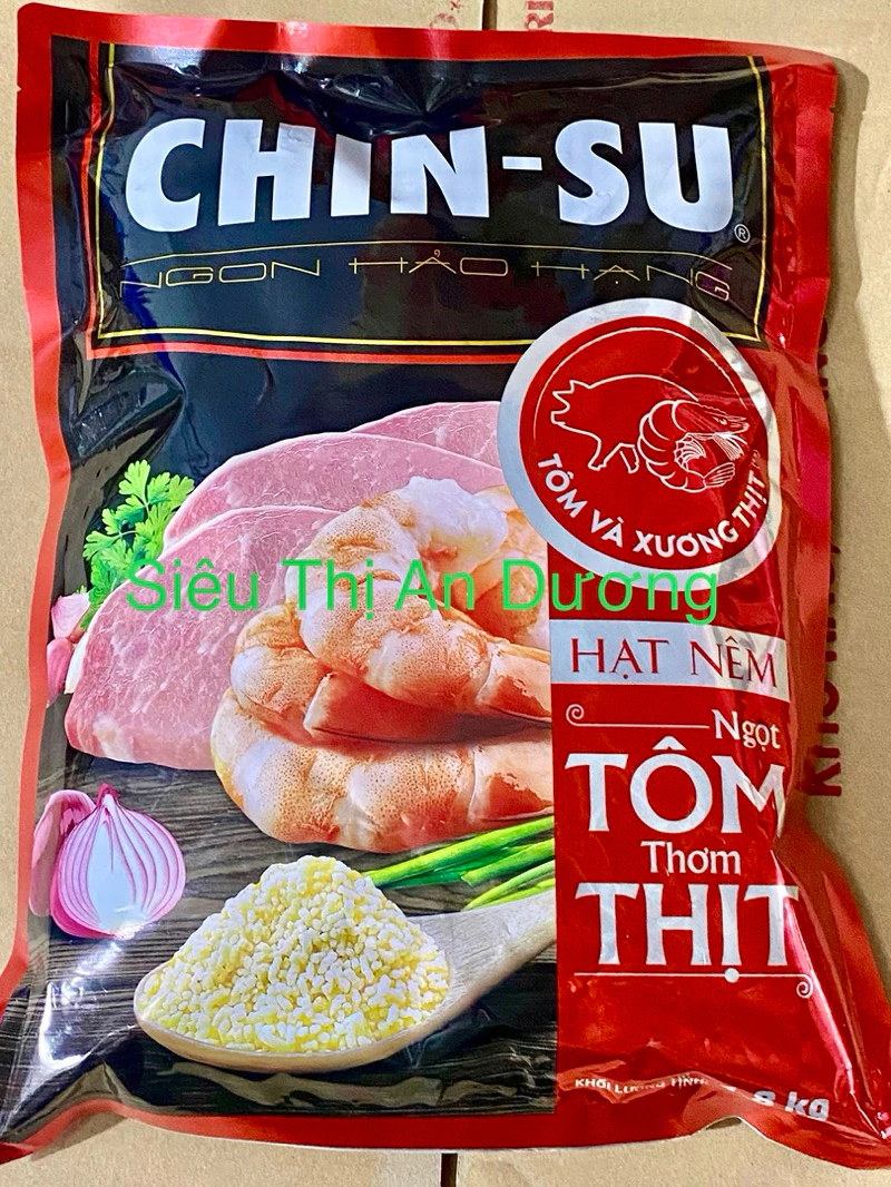 [Chính Hãng] Hạt Nêm Chinsu 1.8kg / 900 gram. Hạt nêm Chinsu tôm và thịt [ DATE MỚI]