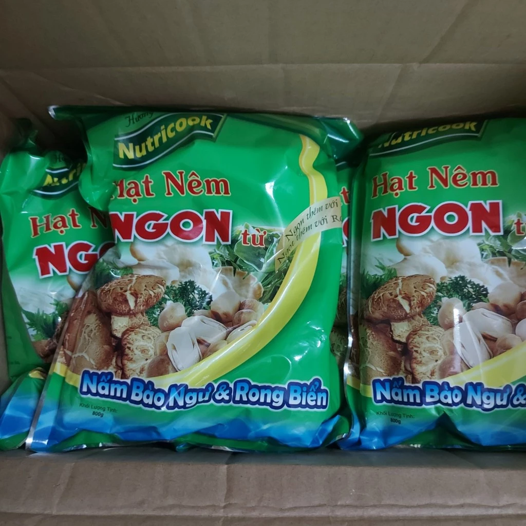 Hạt Nêm Chay Nấm Bào Ngư Rong Biển 2kg - Hạt Nêm Nấm - 2