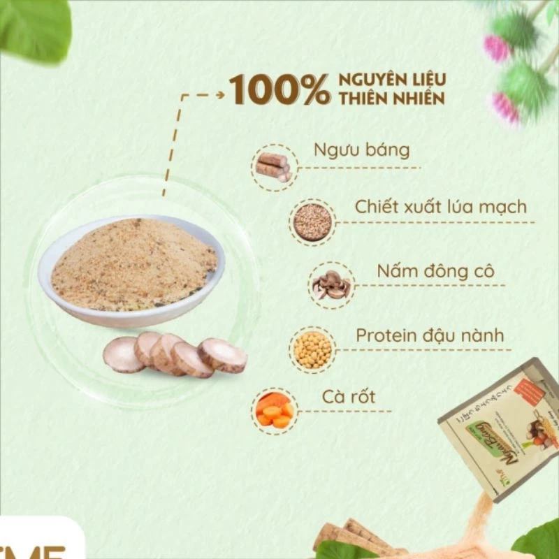 Bột nêm ngưu báng 1kg hạt nêm rau củ tự nhiên eatclean không bột ngọt không hóa chất cho người ăn chay cho mẹ và bé - 2