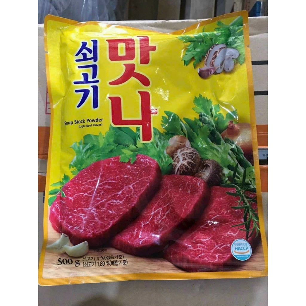 Hạt Nêm Bò,Bột Gia Vị Bò ,Bột Nêm Bò Hàn Quốc 100G - 쇠고기 다시다 - 4
