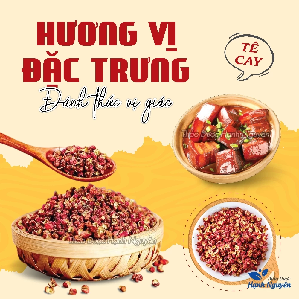 Xuyên tiêu đỏ 100g, hạt tiêu tứ xuyên, hoa tiêu làm lẩu cay - Thảo Dược Hạnh Nguyên - 3