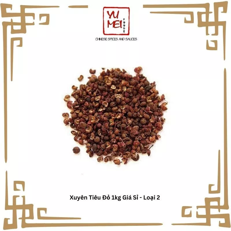 Hạt Tiêu Tứ Xuyên Xuyên Tiêu Hoa Tiêu 100gr - HÌNH THÂT