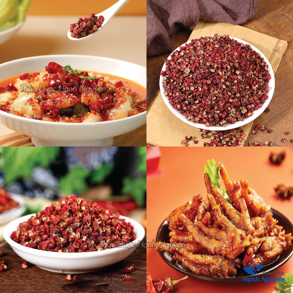 Xuyên tiêu đỏ 100g, hạt tiêu tứ xuyên, hoa tiêu làm lẩu cay - Thảo Dược Hạnh Nguyên - 4