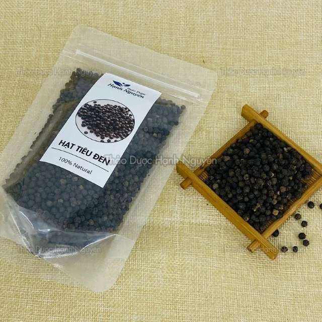 Hạt tiêu đen 100g, tiêu đen khô, nguyên hạt, cay thơm, gia vị nấu ăn, tẩm ướp, pha đồ chấm - 2