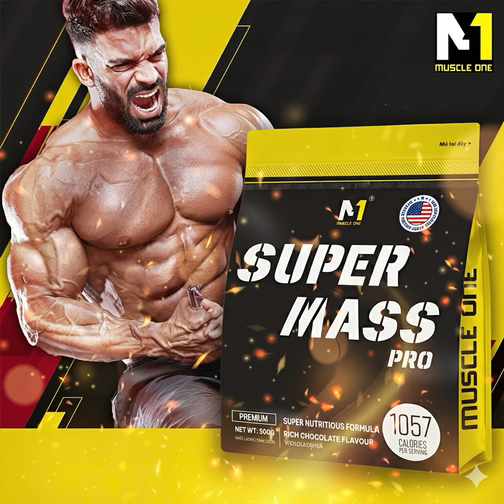 Bột Dinh Duỡng Muscle Mass Gainer AFIT 1 Kg + Quà Tặng 1 Bình Nước 500ml - 2