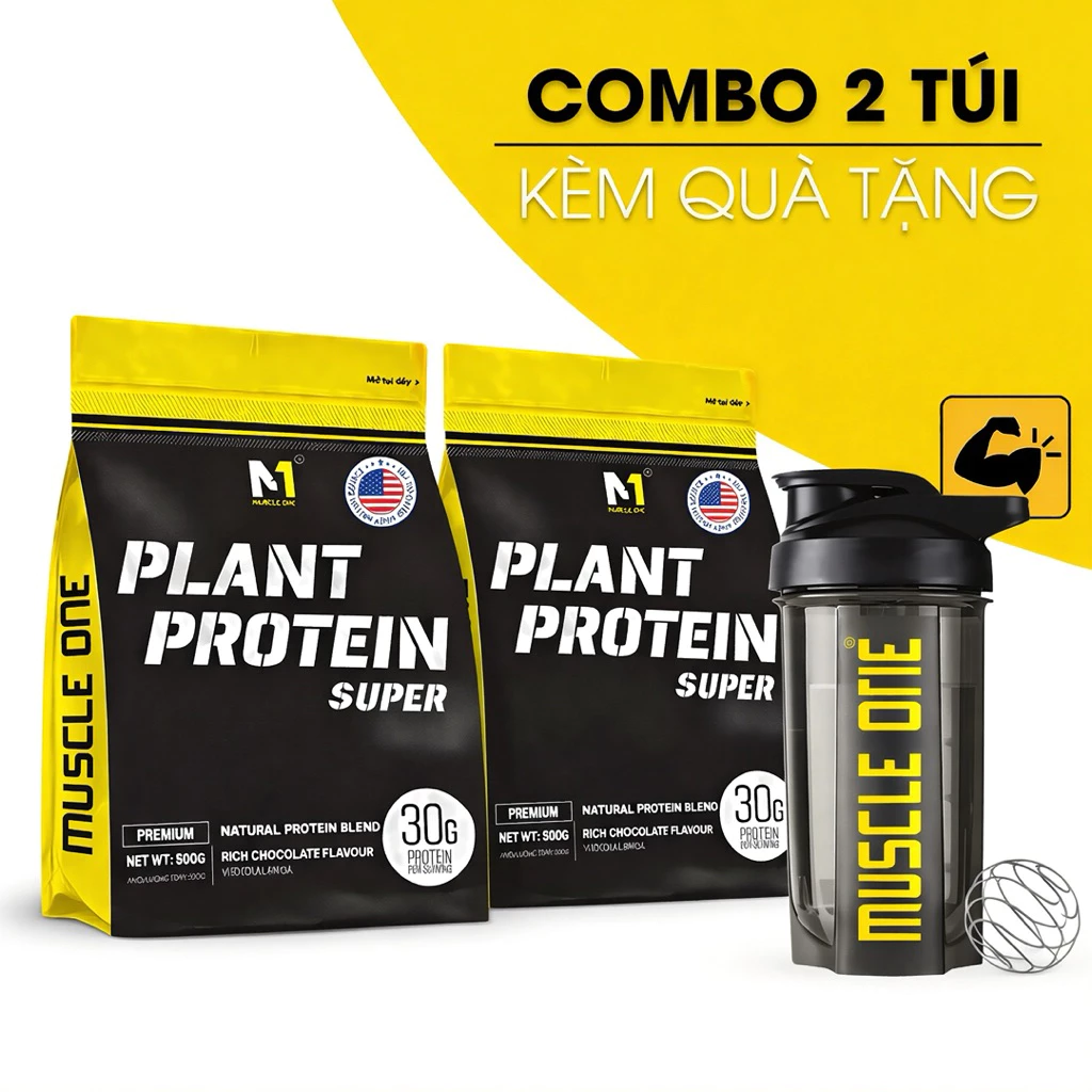 Sữa Tăng Cơ Giãm Mỡ Vegan AFIT Thuần Chay + Tặng Quà Tặng Bình Nước 500ml - 2