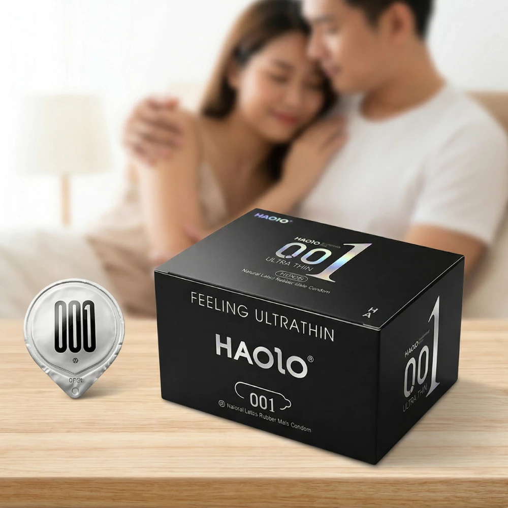 [𝗤𝘂𝗮̀ 𝘁𝗮̣̆𝗻𝗴] Bao cao su siêu mỏng kéo dài thời gian, bcs kéo dài thời gian cao cấp gân gai nhiều gel bôi trơn, 01 chiếc - 5