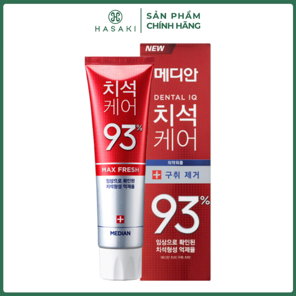 [DAILY] Kem Đánh Răng MEDIAN Dental IQ Tartar Protection Toothpaste Hasaki Sản Phẩm Chính Hãng - 2