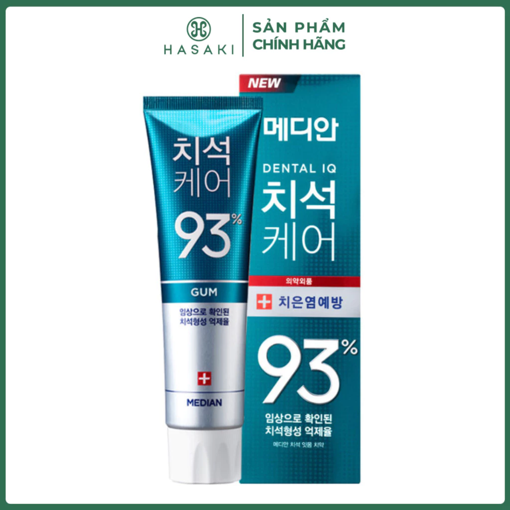 [DAILY] Kem Đánh Răng MEDIAN Dental IQ Tartar Protection Toothpaste Hasaki Sản Phẩm Chính Hãng - 3