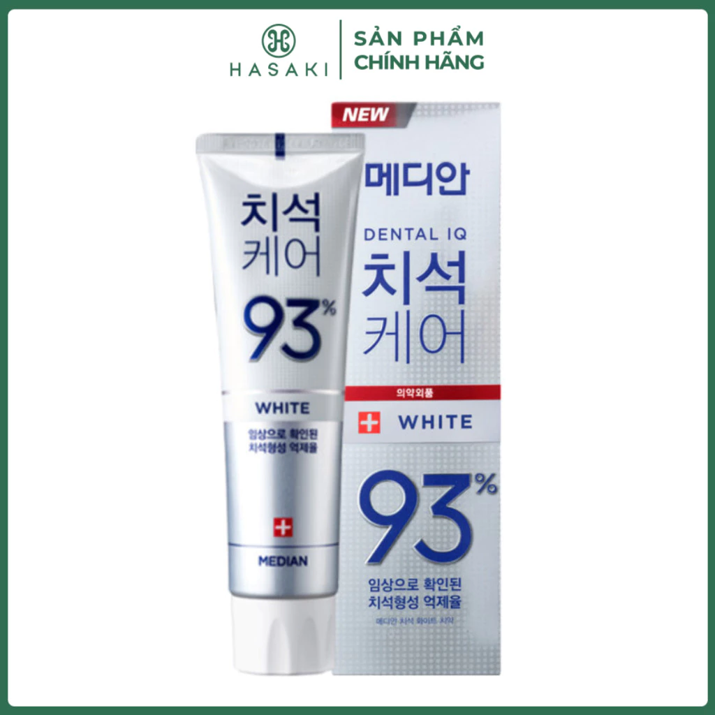[DAILY] Kem Đánh Răng MEDIAN Dental IQ Tartar Protection Toothpaste Hasaki Sản Phẩm Chính Hãng - 4