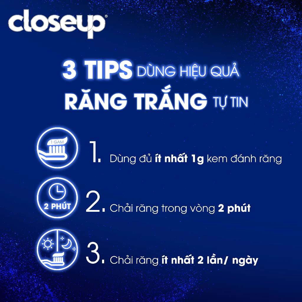 Bộ 3 Kem Đánh Răng Closeup Diamond Attraction - Trắng răng sau 1 lần chải 100g - 4