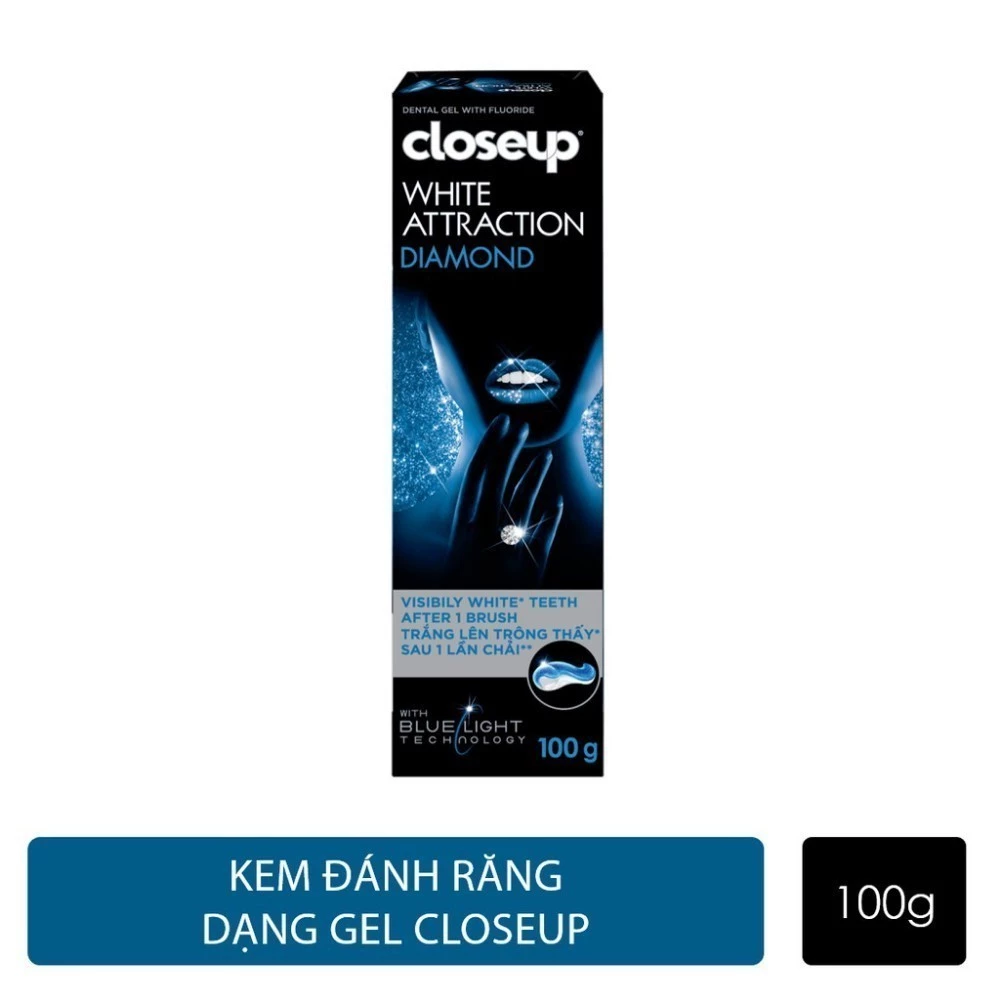 Kem Đánh Răng Closeup Làm Sáng Răng Kim Cương 100Gr - 4