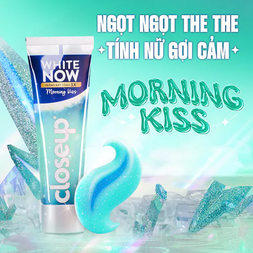 Kem đánh răng Closeup White Now - Trắng Bật Tông 3X TỨC THÌ với Công nghệ Ánh Sáng Xanh 100g - 2
