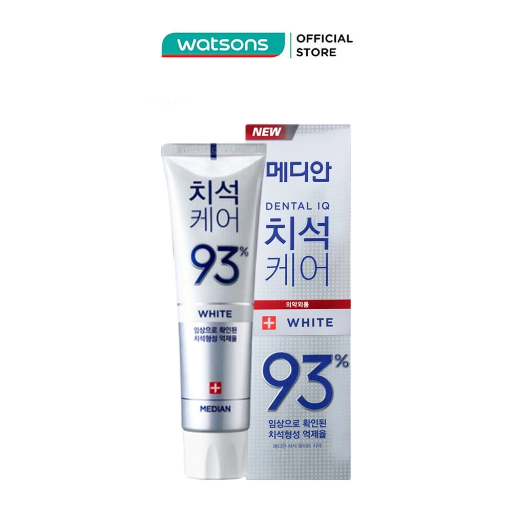 Kem Đánh Răng Median Trắng Răng Tartar Toothpaste White 120g