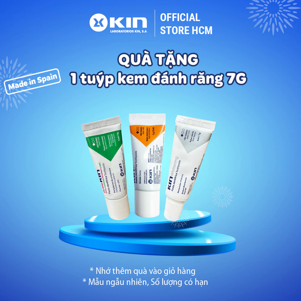 [QUÀ TẶNG] 1 Tuýp Kem Đánh Răng KIN Mẫu Ngẫu Nhiên Minisize 7g