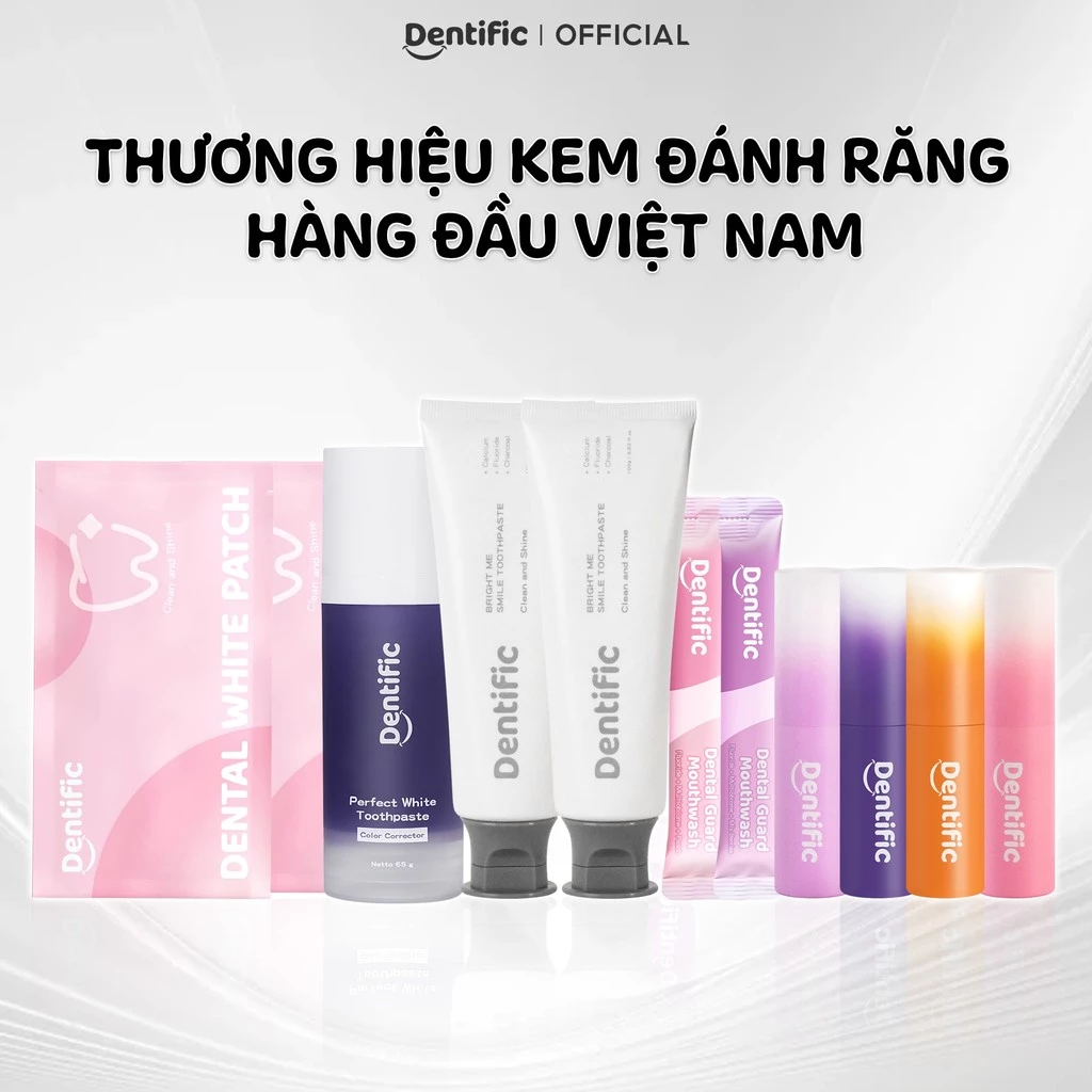 Kem đánh răng Dentific Hỗ trợ làm trắng và làm sạch răng miệng 100g trắng răng - 5