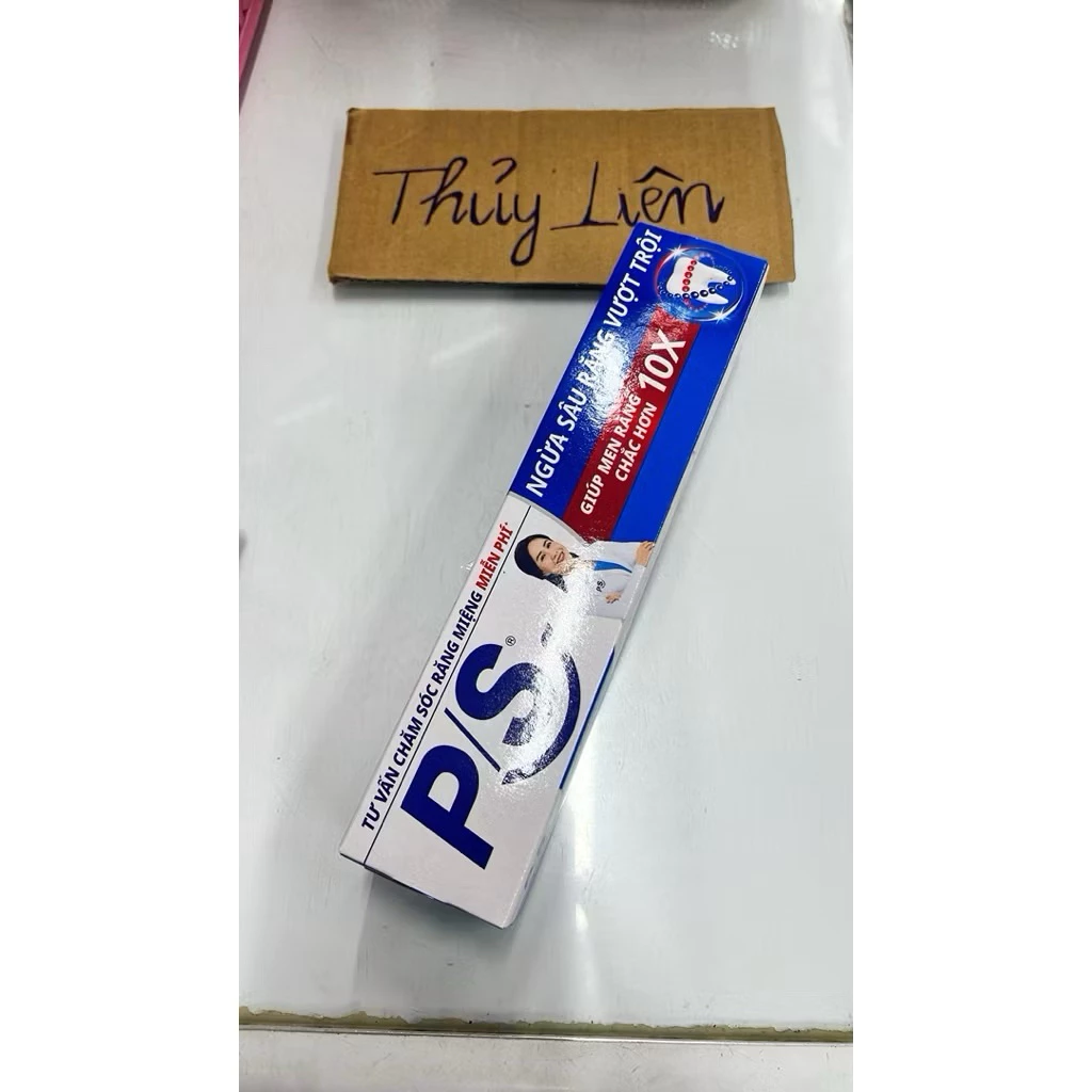 Kem đánh răng ps ngừa sâu răng có 2 size - 2