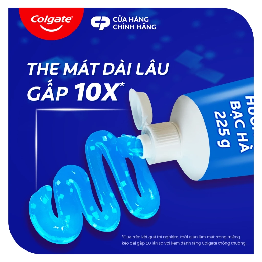 Bộ 4 Kem đánh răng Colgate Maxfresh bạc hà the mát 225g/tuýp tặng bàn chải đánh răng lông mềm - 2