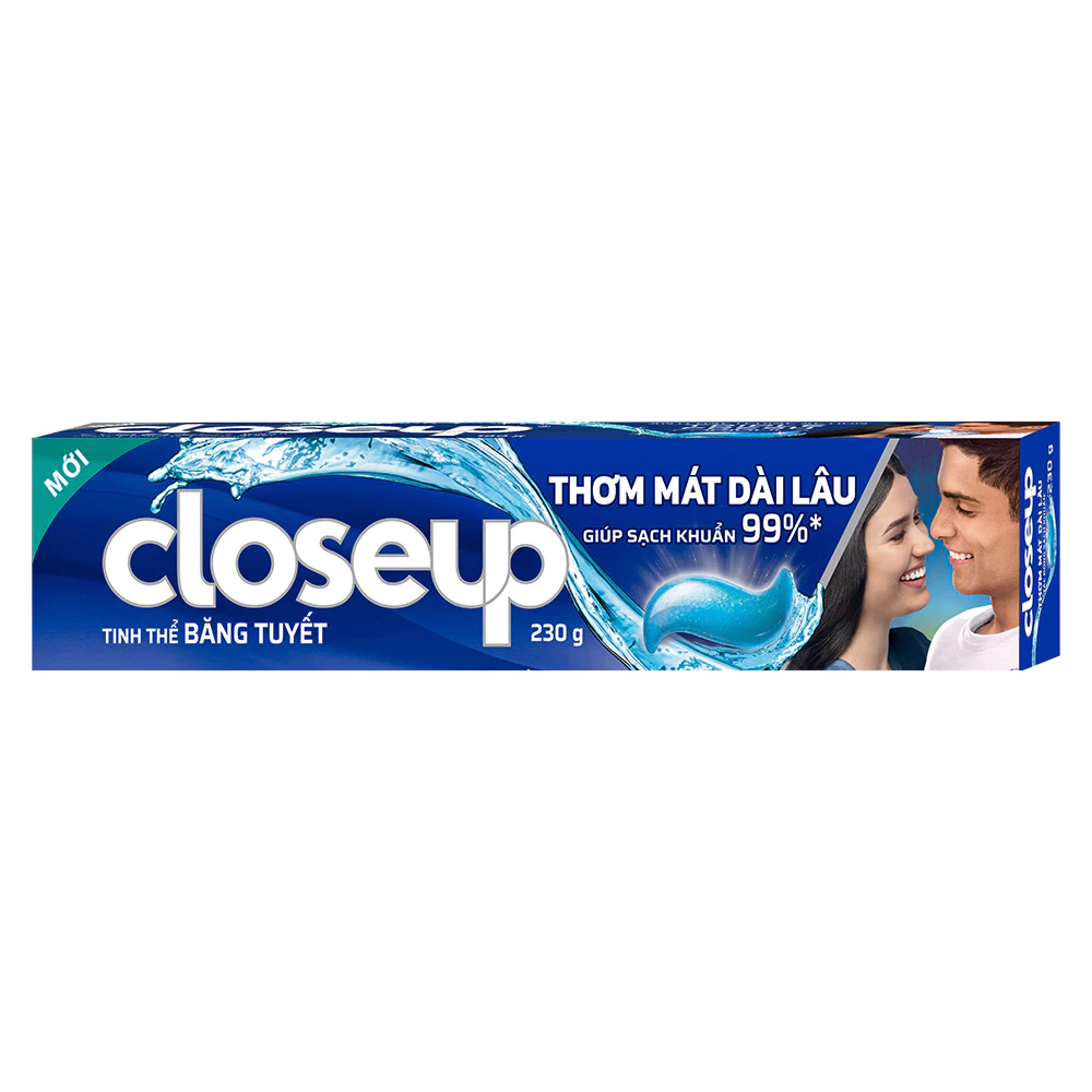 Kem Đánh Răng Closeup Dạng Gel 230G/Tuýp