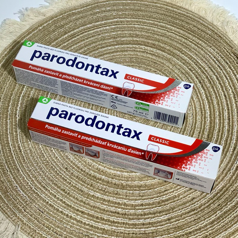 (nội địa Đức) Kem Đánh Răng Parodontax (bản hồng - classic , bản xanh - fluorid) - 4