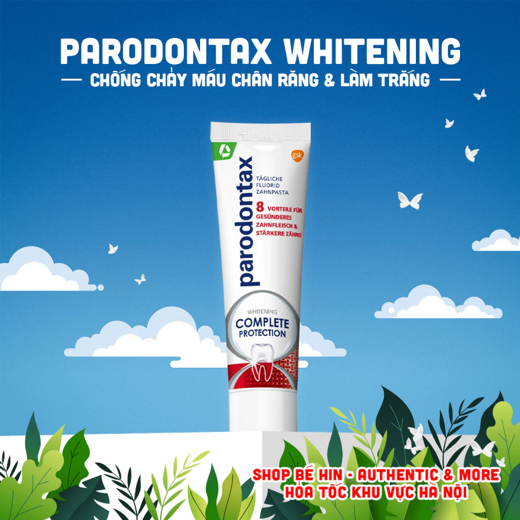 Kem đánh răng y tế Parodontax Đức chống chảy máu chân răng, sạch mảng bám và ngăn ngừa viêm lợi nướu - 2