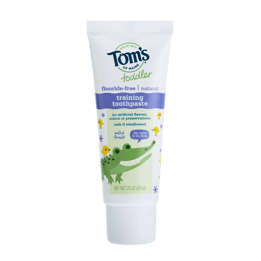 [BILL MỸ ĐI AIR]_ Kem đánh răng cho bé từ 3 đến 24 tháng Tom's of Maine mild fruit natural toddler training toothpaste - - 3