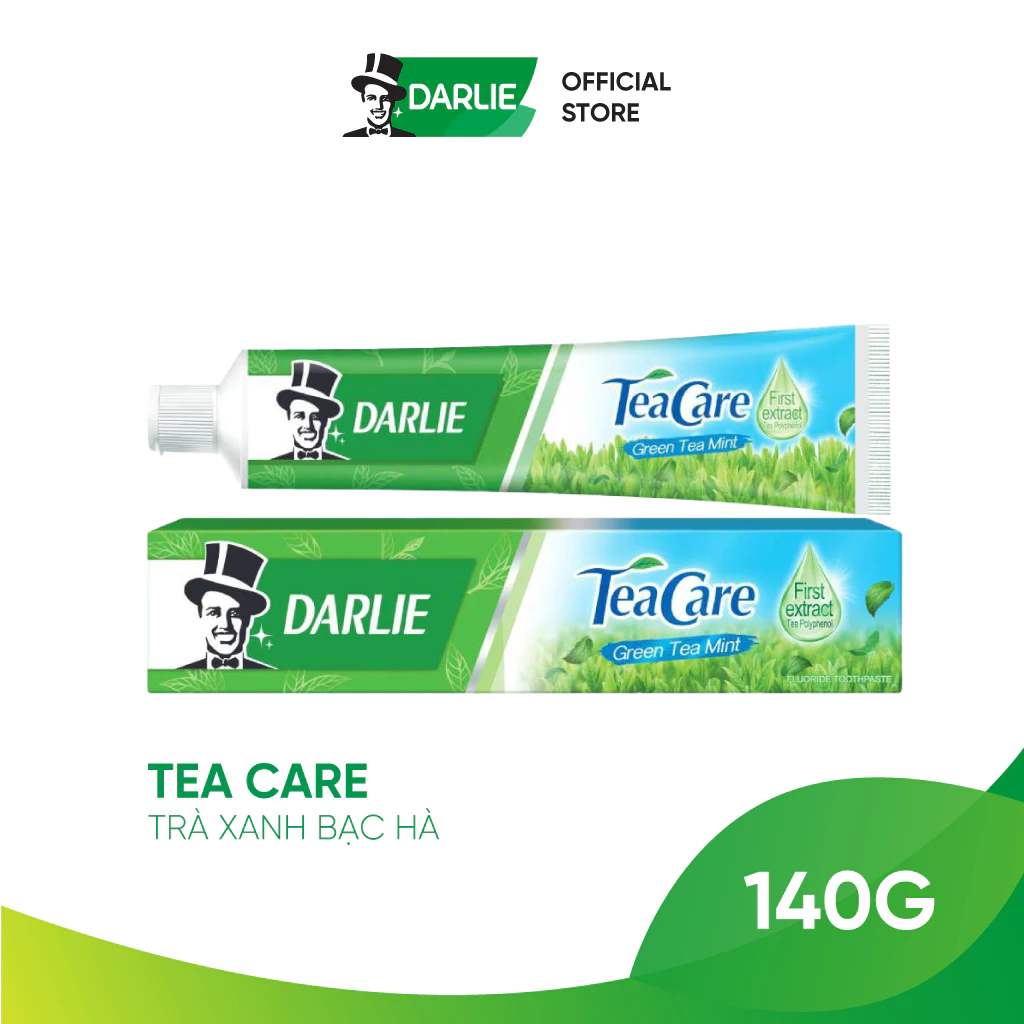 Kem Đánh Răng Darlie Tea Care Trà Xanh Bạc Hà 140g