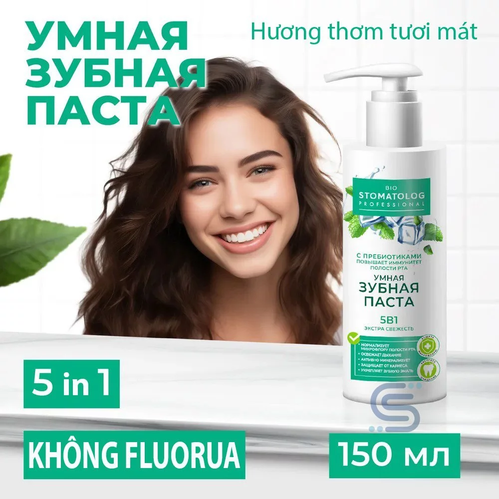 Kem đánh răng Fito Bio Stomatolog Professional 150ml, Theramed Đức 100ml - 2