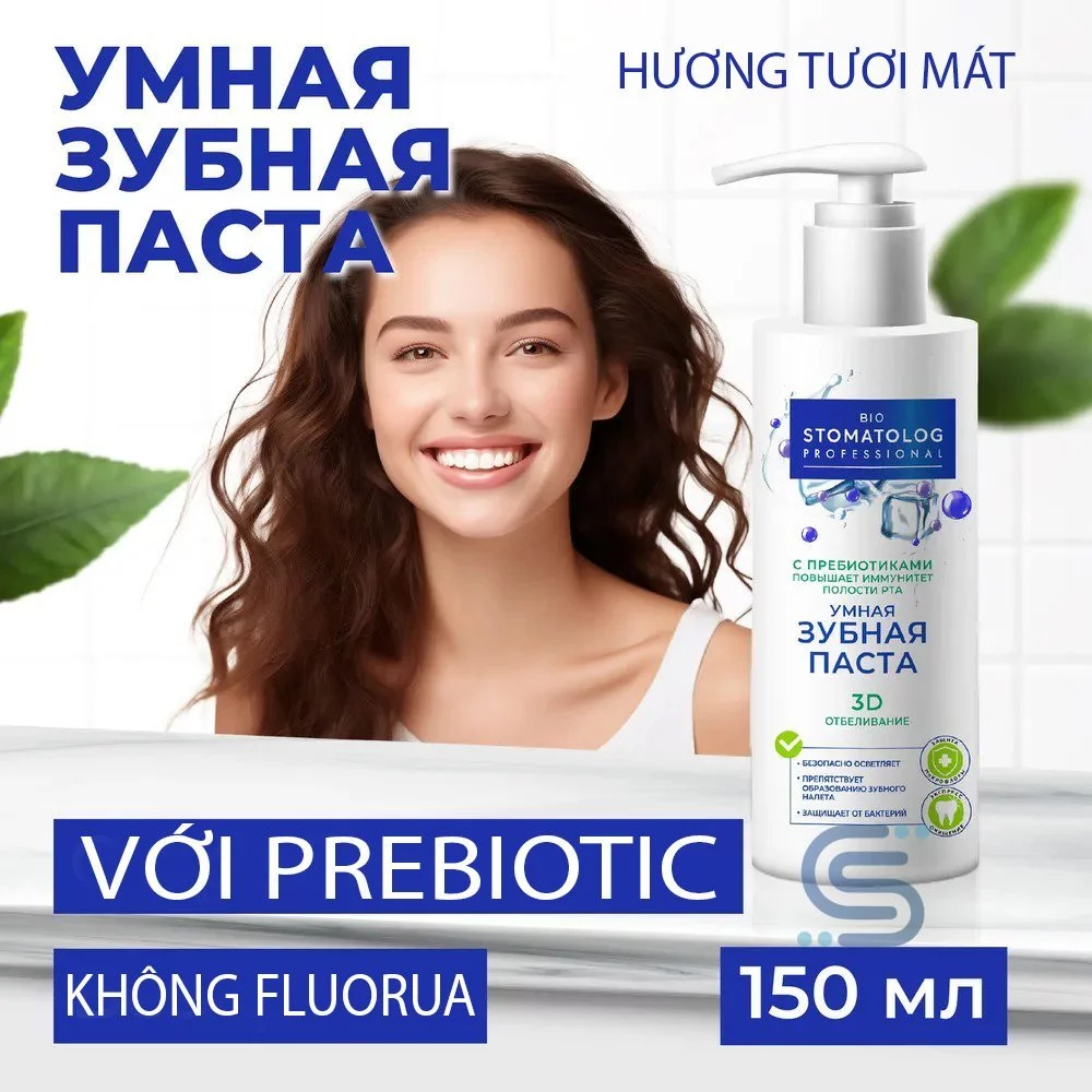 Kem đánh răng Fito Bio Stomatolog Professional 150ml, Theramed Đức 100ml - 4